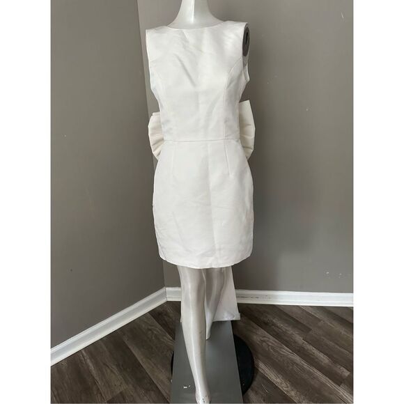 Alexia Maria Ella Silk Faille Mini Dress - Picture 5 of 11